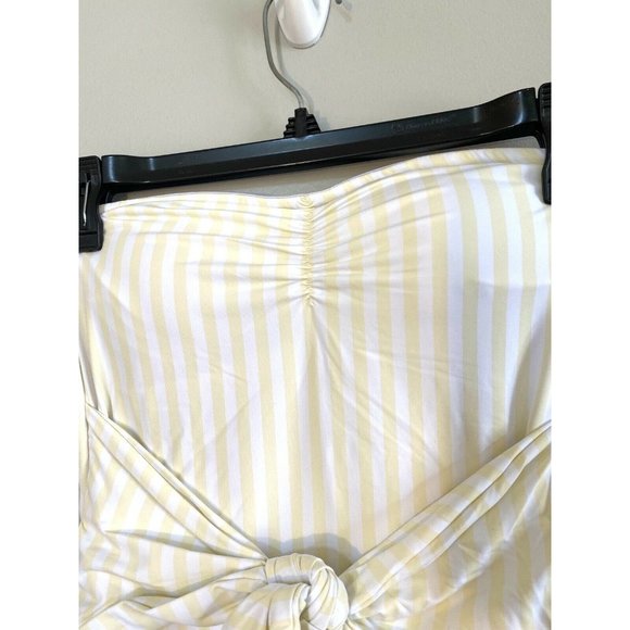 NWT WeWoreWhat Capri One Piece Striped Swim - Picture 4 of 10